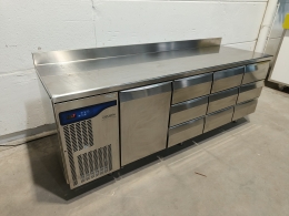 Refrigerated workbench Everlasting - 221x70x95 cm 